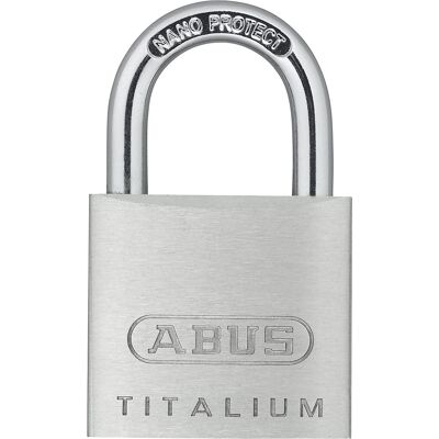 ABUS Silbern Zylinderschloss 64TI/30 - Vorhängeschloss ABUS Silbern Zylinderschloss 64TI/30 - Vorhängeschloss