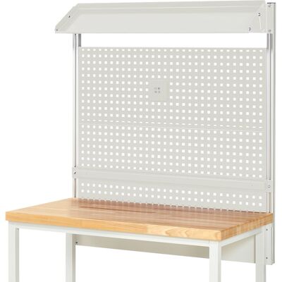 System-Aufbau-Komplettset 2, für Werkbank, Breite 1250 mm RAU System-Aufbau-Komplettset 2, für Werkbank, Breite 1250 mm RAU