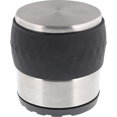 Bodentürstopper EH521, Ø 71 mm, Höhe 70 mm, silber/schwarz Wagner Bodentürstopper EH521, Ø 71 mm, Höhe 70 mm, silber/schwarz Wagner