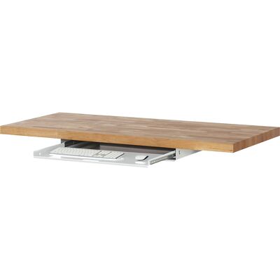 Tastaturauszug, lichtgrau RAL 7035, BxTxH 745 x 485 x 85 mm RAU Tastaturauszug, lichtgrau RAL 7035, BxTxH 745 x 485 x 85 mm RAU