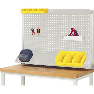 System-Aufbau-Set 8, für Werkbank, BxTxH 1250 x 350 x 900 mm RAU System-Aufbau-Set 8, für Werkbank, BxTxH 1250 x 350 x 900 mm RAU