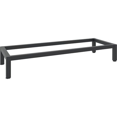 Schrankuntergestell, schwarzgrau RAL 7021, 926 x 396 mm C+P Schrankuntergestell, schwarzgrau RAL 7021, 926 x 396 mm C+P