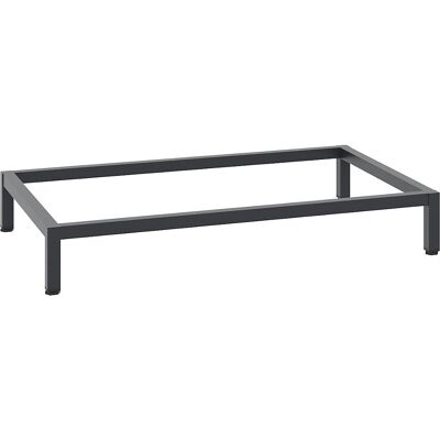 Schrankuntergestell, schwarzgrau RAL 7021, 926 x 596 mm C+P Schrankuntergestell, schwarzgrau RAL 7021, 926 x 596 mm C+P