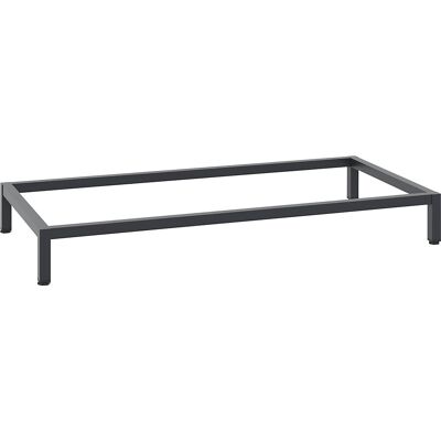 Schrankuntergestell, schwarzgrau RAL 7021, 1196 x 596 mm C+P Schrankuntergestell, schwarzgrau RAL 7021, 1196 x 596 mm C+P