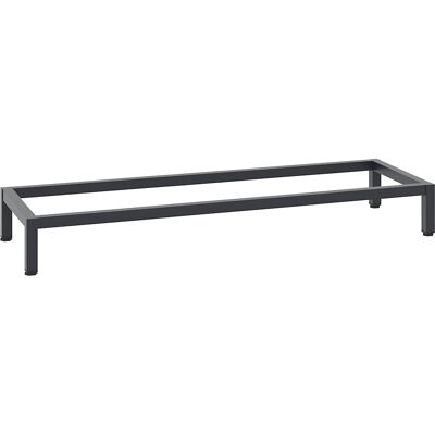 Schrankuntergestell, schwarzgrau RAL 7021, 1196 x 396 mm C+P Schrankuntergestell, schwarzgrau RAL 7021, 1196 x 396 mm C+P