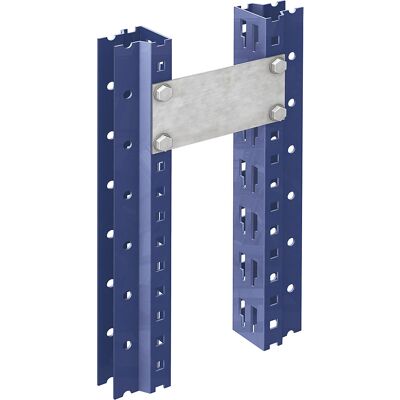 kaiserkraft Abstandhalter für Weitspannregal, inkl. Schrauben, Länge 150 mm, verzinkt kaiserkraft Abstandhalter für Weitspannregal, inkl. Schrauben, Länge 150 mm, verzinkt