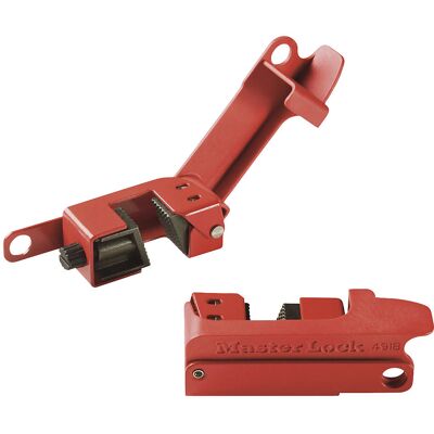 Master Lock MLKS491B - Leitungsschutzschalter-Sperre - Sicherer Halt, Schmaler Profil, Gehäuse aus gehärtetem Stahl Master Lock MLKS491B - Leitungsschutzschalter-Sperre - Sicherer Halt, Schmaler Profil, Gehäuse aus gehärtetem Stahl