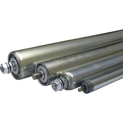 Stahl-Tragrolle, Gewindeachse M 10 x 20, Rollen-Ø 50 mm, Mantellänge 300 mm Blume Stahl-Tragrolle, Gewindeachse M 10 x 20, Rollen-Ø 50 mm, Mantellänge 300 mm Blume