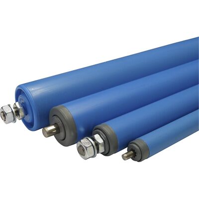 Kunststoff-Tragrolle, Achs-Ø 10 mm, Mantellänge 300 mm, Rollen-Ø 50 mm Blume Kunststoff-Tragrolle, Achs-Ø 10 mm, Mantellänge 300 mm, Rollen-Ø 50 mm Blume
