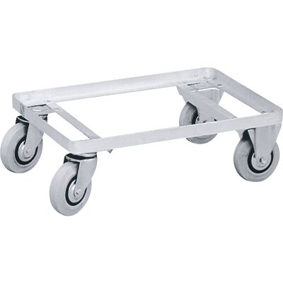 Alu-Fahrgestell, Innenmaße 776 x 576,2 mm, Aufsetzhöhe 160 mm ZARGES Alu-Fahrgestell, Innenmaße 776 x 576,2 mm, Aufsetzhöhe 160 mm ZARGES