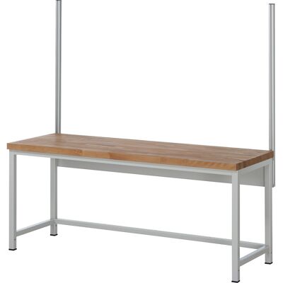 System-Stützensatz, 2 System-Stützen, für Werktisch-Breite 2000 mm RAU System-Stützensatz, 2 System-Stützen, für Werktisch-Breite 2000 mm RAU