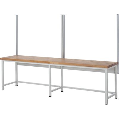 System-Stützensatz, 4 System-Stützen, für Werktisch-Breite 3000 mm RAU System-Stützensatz, 4 System-Stützen, für Werktisch-Breite 3000 mm RAU