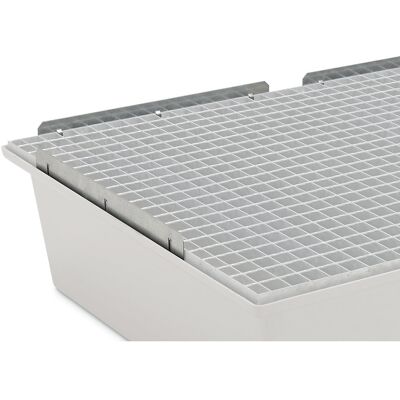 Randleiste, 4-teilig, verzinkt, zur Sicherung von Kleingebinde CEMO Randleiste, 4-teilig, verzinkt, zur Sicherung von Kleingebinde CEMO