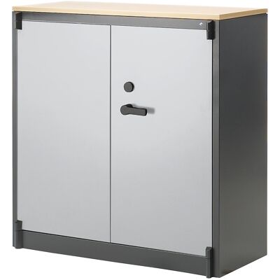 Feuerschutzschrank Certos, Höhe 1226 mm, gemäß DIN 4102, B 1200 mm, schwarzgrau/lichtgrau C+P Feuerschutzschrank Certos, Höhe 1226 mm, gemäß DIN 4102, B 1200 mm, schwarzgrau/lichtgrau C+P