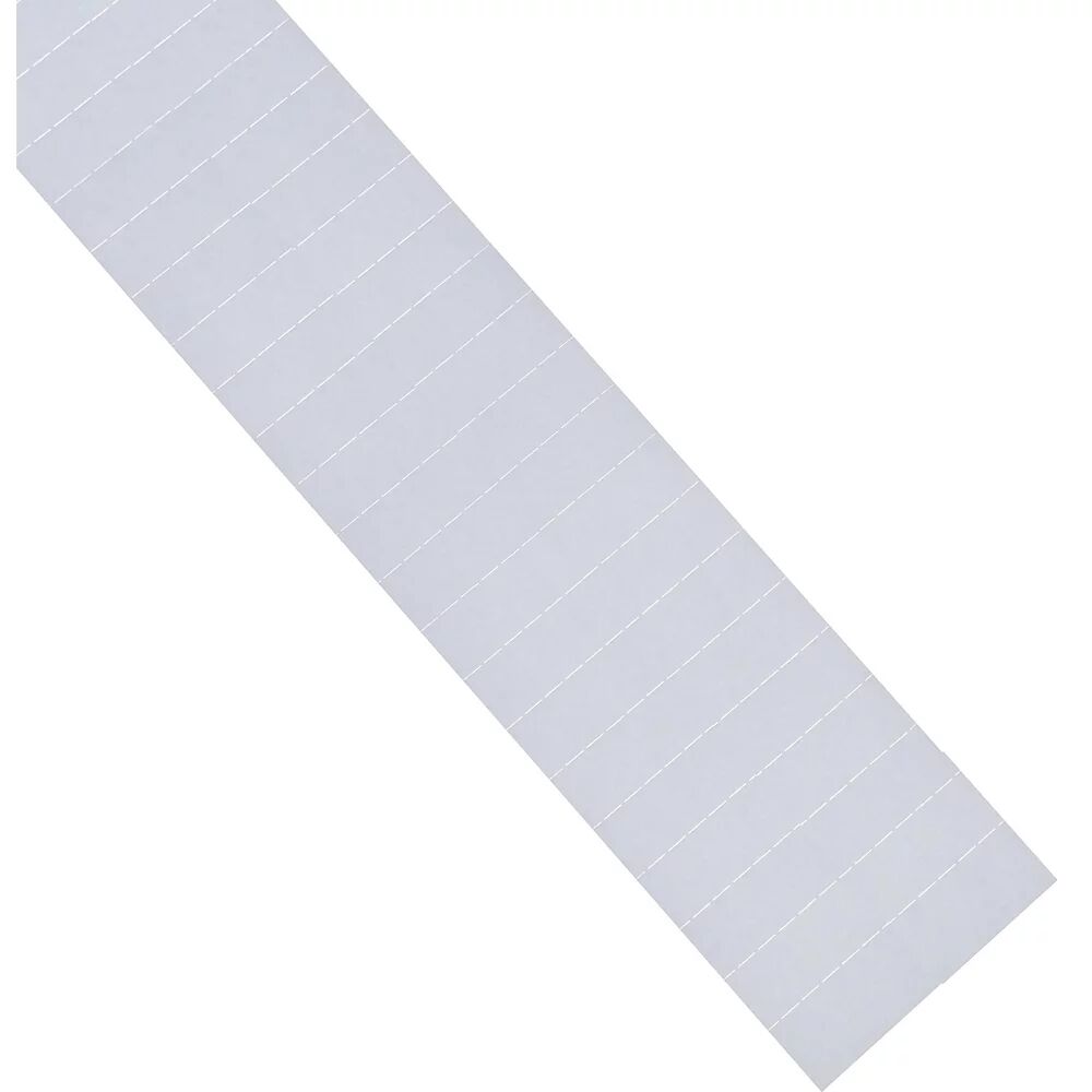 magnetoplan ferrocard-Etiketten HxB 10 x 40 mm, VE 615 Stk weiß