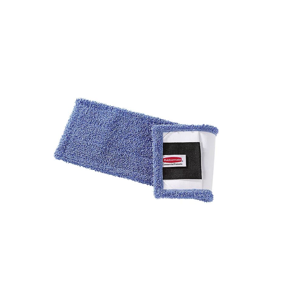 Rubbermaid Mikrofasermopp VE 10 Stk, mit Taschen und Laschen blau, BxT 435 x 140 mm