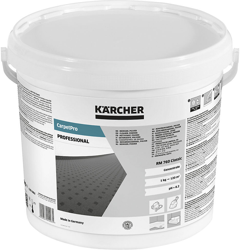 Kärcher CARPETPRO Teppichreiniger RM 760, Pulver Inhalt 10 kg materialschonend