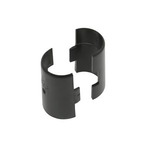 KAISER+KRAFT Fachbodenklemmhülsen für Stahldrahtregale, VE 4 Stk, Kunststoff, schwarz, ab 2 VE