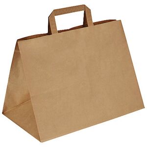 Kaiserkraft Kraftpapier-Tasche - 317x218x245mm - Braun - Papiertragetasche Kaiserkraft Kraftpapier-Tasche - 317x218x245mm - Braun - Papiertragetasche
