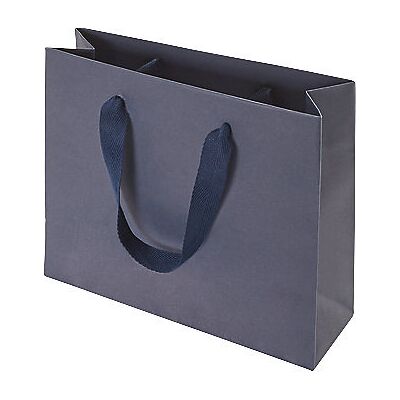 Kaiserkraft Dunkelblaue Geschenktasche 240x80x200 mm - Geschenktaschen Kaiserkraft Dunkelblaue Geschenktasche 240x80x200 mm - Geschenktaschen