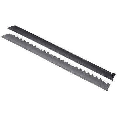Randleiste, abgeschrägt, Ausführung weiblich, schwarz NOTRAX Randleiste, abgeschrägt, Ausführung weiblich, schwarz NOTRAX