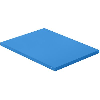 Stahlblech-Kopfboden, BxT 890 x 1260 mm, Fachlast 100 kg, lichtblau LISTA Stahlblech-Kopfboden, BxT 890 x 1260 mm, Fachlast 100 kg, lichtblau LISTA
