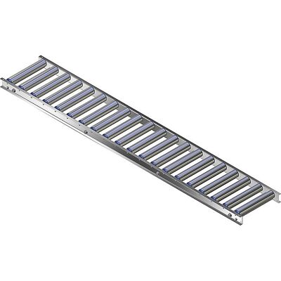 Leicht-Rollenbahn, Aluminiumrahmen mit Aluminiumrollen, Bahnbreite 300 mm, Achsabstand 75 mm, Länge 1,5 m Gura Leicht-Rollenbahn, Aluminiumrahmen mit Aluminiumrollen, Bahnbreite 300 mm, Achsabstand 75 mm, Länge 1,5 m Gura