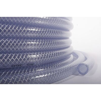 PU-Schlauch verstärkt, klar, Länge 25 m, Ø 15,8 mm COBA PU-Schlauch verstärkt, klar, Länge 25 m, Ø 15,8 mm COBA