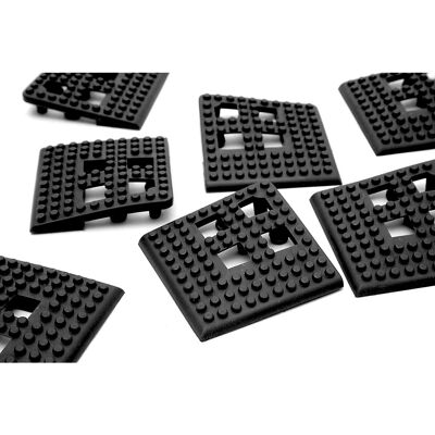 Ecke für Flexi-Deck, PVC, VE 4 Stk, schwarz COBA Ecke für Flexi-Deck, PVC, VE 4 Stk, schwarz COBA