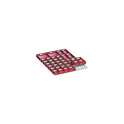 Einteilungs-Set für Schubladenmaße 459 x 612 mm, Einsatzkästen aus Kunststoff, 38 Einsatzkästen LISTA Einteilungs-Set für Schubladenmaße 459 x 612 mm, Einsatzkästen aus Kunststoff, 38 Einsatzkästen LISTA