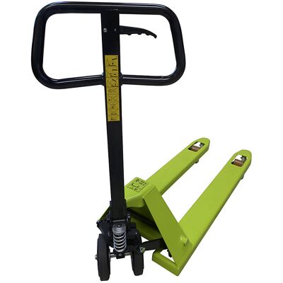 Paletthubwagen EVO, Lenkräder Vollgummi mit Alukern, Gabellänge 800 mm, Singlerollen, ab 5 Stk Pramac Paletthubwagen EVO, Lenkräder Vollgummi mit Alukern, Gabellänge 800 mm, Singlerollen, ab 5 Stk Pramac