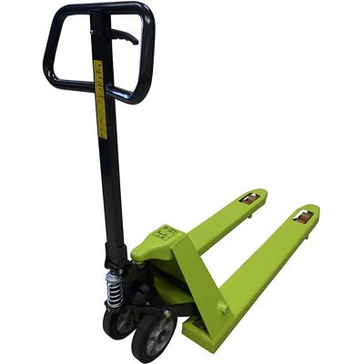 Paletthubwagen EVO, Lenkräder Vollgummi mit Alukern, Gabellänge 1150 mm, Tandemrollen, ab 5 Stk Pramac Paletthubwagen EVO, Lenkräder Vollgummi mit Alukern, Gabellänge 1150 mm, Tandemrollen, ab 5 Stk Pramac