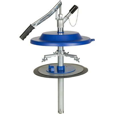 Fettfüllgerät, für Fette bis NLGI 2, für 20-kg-Behälter, handbetrieben PRESSOL Fettfüllgerät, für Fette bis NLGI 2, für 20-kg-Behälter, handbetrieben PRESSOL