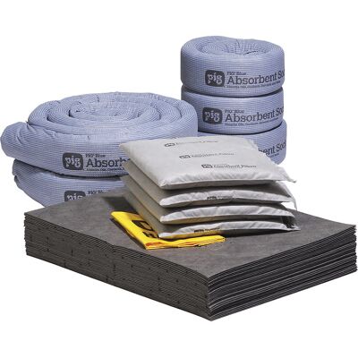 Nachfüllpack für Notfall-Tasche, Ausführung universal, absorbiert 53 l/VE PIG Nachfüllpack für Notfall-Tasche, Ausführung universal, absorbiert 53 l/VE PIG