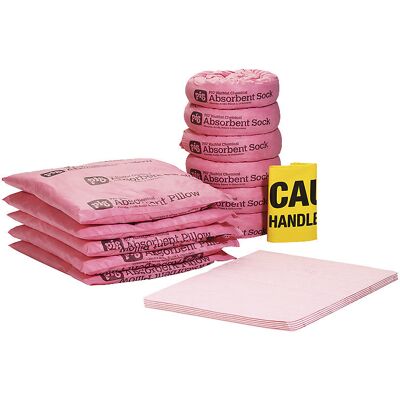 Nachfüllpack für Sicherheitsfass, Ausführung Chemikalien, absorbiert 41 l PIG Nachfüllpack für Sicherheitsfass, Ausführung Chemikalien, absorbiert 41 l PIG