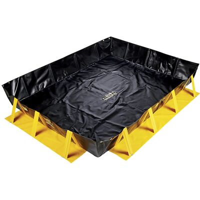 Collapse-A-Tainer® Notfall-Faltwanne, Geomembran aus Copolymer, Auffangvolumen 1359 l PIG Collapse-A-Tainer® Notfall-Faltwanne, Geomembran aus Copolymer, Auffangvolumen 1359 l PIG