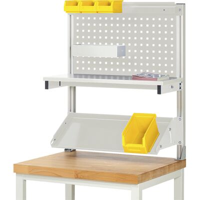 System-Aufbau-Set 7, für Werkbank, BxTxH 750 x 350 x 900 mm RAU System-Aufbau-Set 7, für Werkbank, BxTxH 750 x 350 x 900 mm RAU