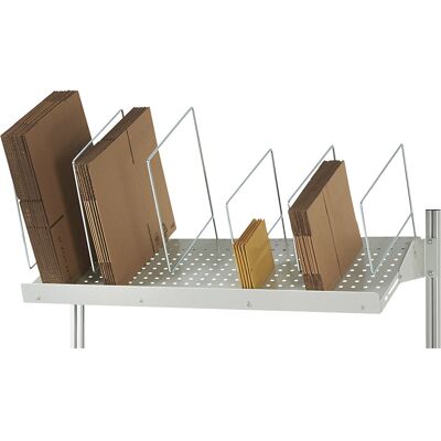 Kartonagenmagazin, lichtgrau RAL 7035, BxT 1000 x 600 mm, 5 Steckbügel (2 x 300 mm, 3 x 500 mm) RAU Kartonagenmagazin, lichtgrau RAL 7035, BxT 1000 x 600 mm, 5 Steckbügel (2 x 300 mm, 3 x 500 mm) RAU