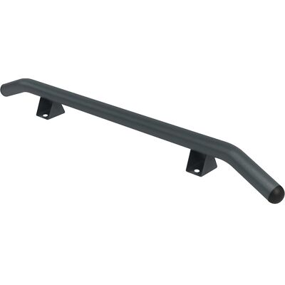 Radstopper, Stahl, LxH 2000 x 115 mm, Ø 76 mm, grau, verzinkt Mottez Radstopper, Stahl, LxH 2000 x 115 mm, Ø 76 mm, grau, verzinkt Mottez