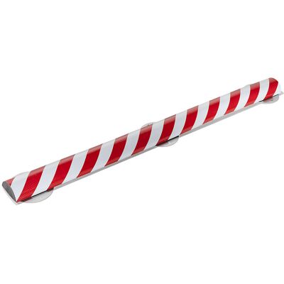 Knuffi® Flächenschutz mit Montageschiene, Typ C+, 500-mm-Stück, rot / weiß reflektierend SHG Knuffi® Flächenschutz mit Montageschiene, Typ C+, 500-mm-Stück, rot / weiß reflektierend SHG