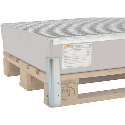 Anschraubwinkel, zur Befestigung auf Palette, mit Schrauben, VE 2 Stk CEMO Anschraubwinkel, zur Befestigung auf Palette, mit Schrauben, VE 2 Stk CEMO