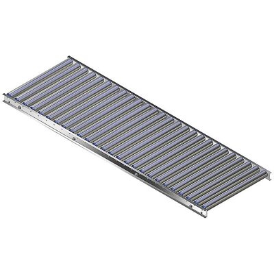 Leicht-Rollenbahn, Aluminiumrahmen mit Aluminiumrollen, Bahnbreite 600 mm, Achsabstand 75 mm, Länge 2,0 m Gura Leicht-Rollenbahn, Aluminiumrahmen mit Aluminiumrollen, Bahnbreite 600 mm, Achsabstand 75 mm, Länge 2,0 m Gura