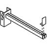 eurokraft pro Kragarm für Langgut- und Fachbodenlagerung, Bauart leicht, Nutztiefe 600 mm, grün