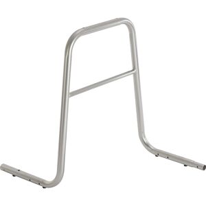 Fahrradständer nomadisch, Grundmodell, 2 Stellplätze, Metalloptik Mottez Fahrradständer nomadisch, Grundmodell, 2 Stellplätze, Metalloptik Mottez