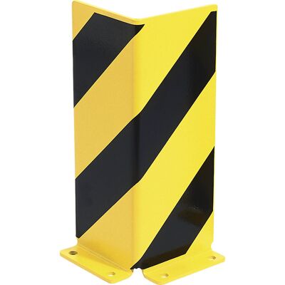 Anfahrschutz, Stahl, HxBxT 400 x 148 x 160 mm, L-Profil Black Bull Anfahrschutz, Stahl, HxBxT 400 x 148 x 160 mm, L-Profil Black Bull