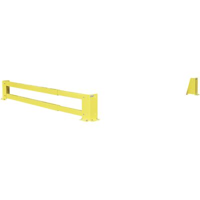 Rammschutz Querstange, teleskopisch, Stahl, gelb, Verstellbar von 1850 - 2750 mm Mottez Rammschutz Querstange, teleskopisch, Stahl, gelb, Verstellbar von 1850 - 2750 mm Mottez