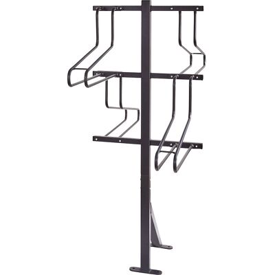 Fahrradständer, 4 Stellplätze, B 1236 mm, schwarz Mottez Fahrradständer, 4 Stellplätze, B 1236 mm, schwarz Mottez