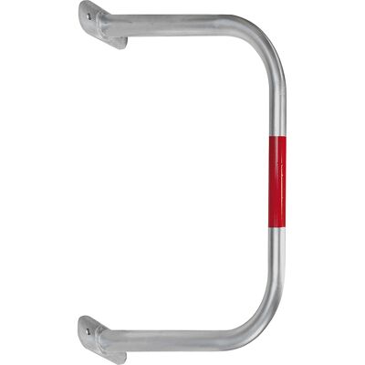 Wandschutzbügel, verzinkt/rot, HxB 600 x 750 mm Black Bull Wandschutzbügel, verzinkt/rot, HxB 600 x 750 mm Black Bull