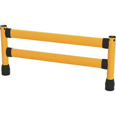 Rammschutzgeländer L-Line, LxBxH 2438 x 205 x 1170 mm, Starter-Set Black Bull Rammschutzgeländer L-Line, LxBxH 2438 x 205 x 1170 mm, Starter-Set Black Bull