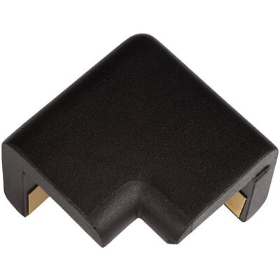 Knuffi® Schutzecke, Typ H, 2D, VE 4 Stk, schwarz SHG Knuffi® Schutzecke, Typ H, 2D, VE 4 Stk, schwarz SHG